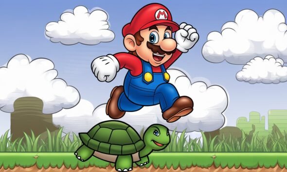 super mario coloring pages