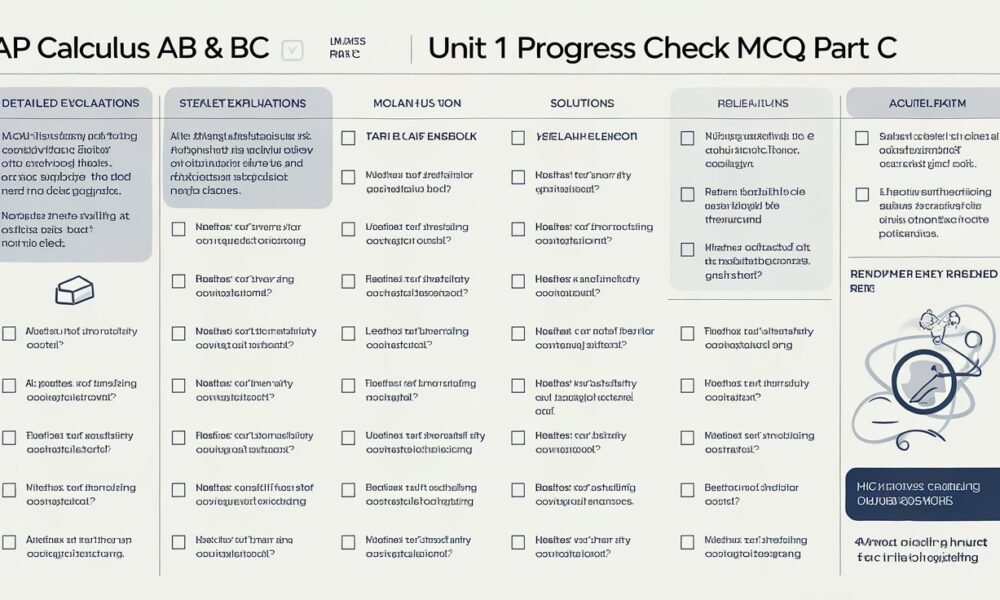 unit 1 progress check mcq part c answers