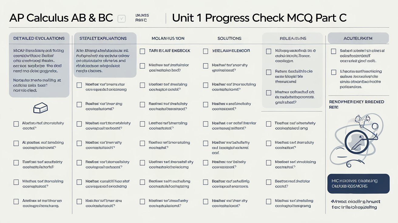 unit 1 progress check mcq part c answers